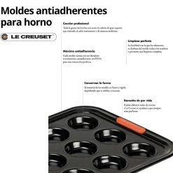 Molde cuadrado antiadherente Le Creuset