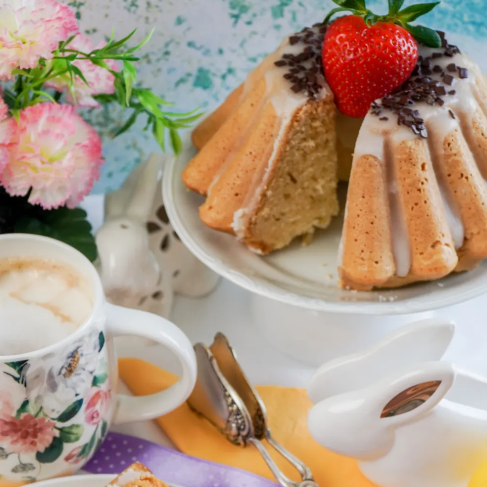 Molde de aluminio Lotus Bundt Nordic Ware