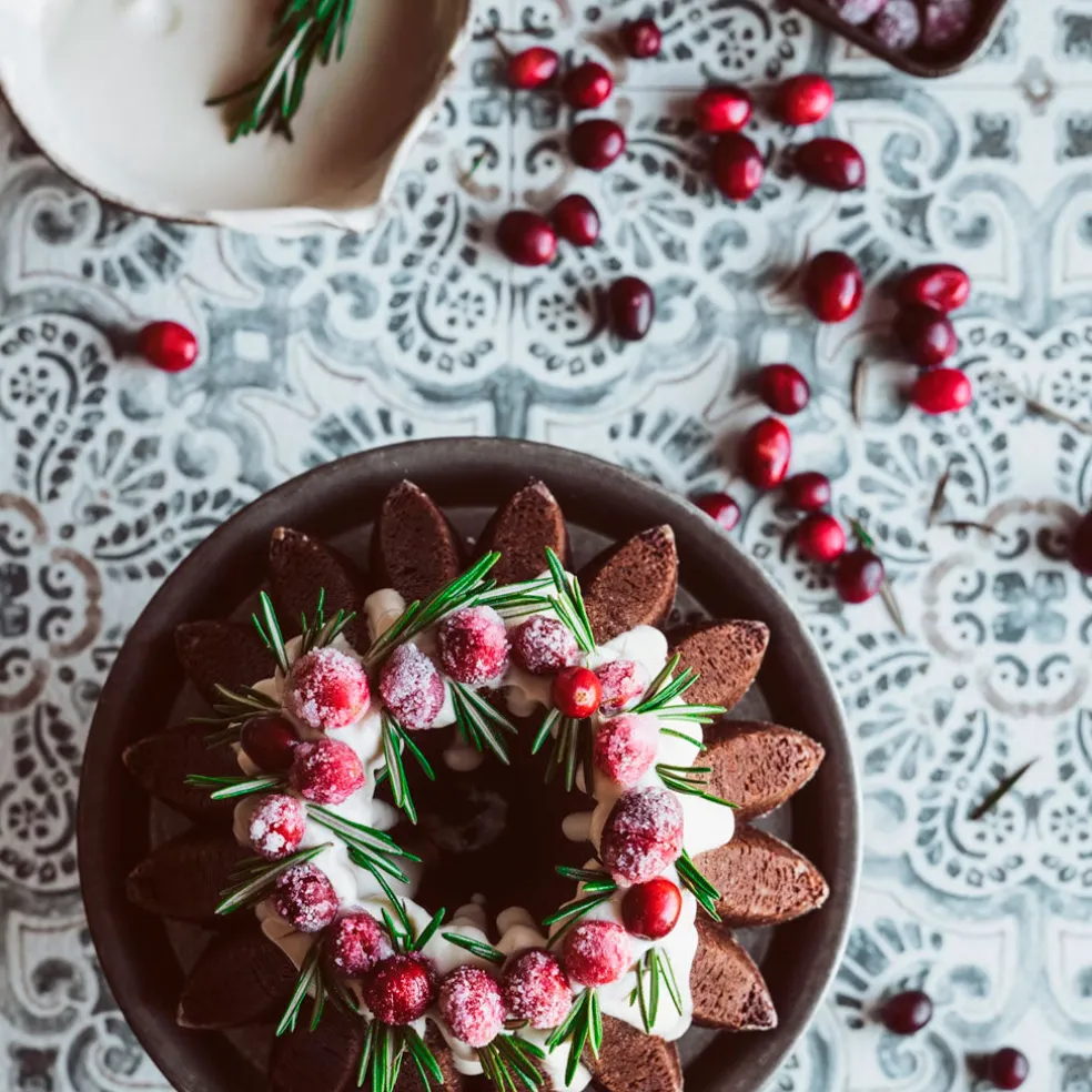 Molde de aluminio Lotus Bundt Nordic Ware