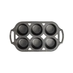 Molde de hierro para 6 muffins Lodge