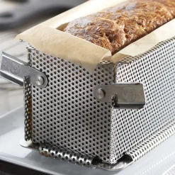 Molde desplegable perforado inox De Buyer