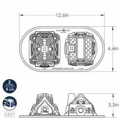 Molde Gingerbread House Duet Nordic Ware