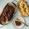 Molde Loaf Pan trenzado 75º Aniversario Nordic Ware