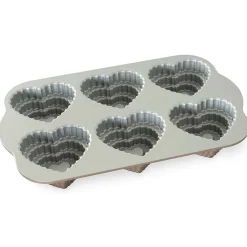 Molde mini Tiererd Heart de Nordic Ware