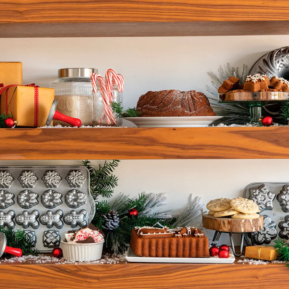 Molde para bizcochitos y pastas de te Nordic Ware