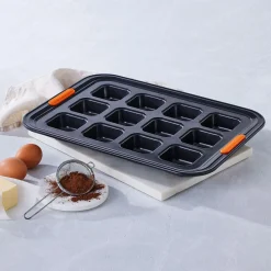 Molde para brownies, magdalenas cuadradas, sobaos y tartaletas Le Creuset
