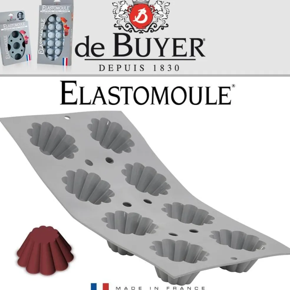 Molde para flanes y bizcochos Elastomule De Buyer