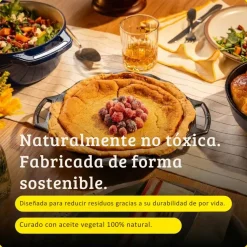 Molde para tartas ondulado de hierro fundido Lodge
