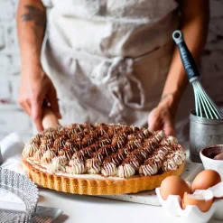 Molde para tartas y quiches con papel de hornear De Buyer