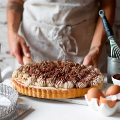 Molde para tartas y quiches con papel de hornear De Buyer