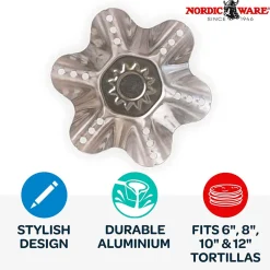 Molde para tortillas onduladas Nordic Ware