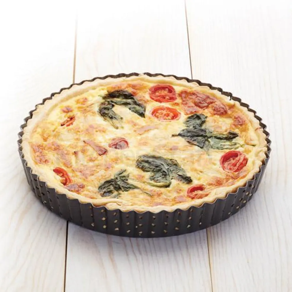 Molde perforado desmontable para quiche KitchenCraft