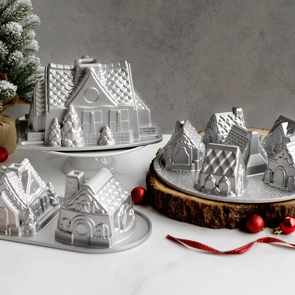 Molde Pueblo Navideño Nordic Ware
