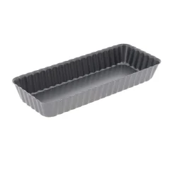 Molde rectangular antiadherente con base extraíble De Buyer