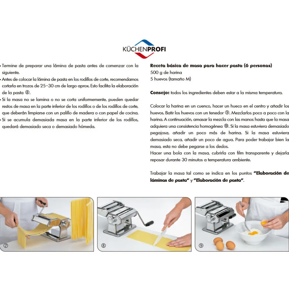 Máquina para pasta Kuchenprofi