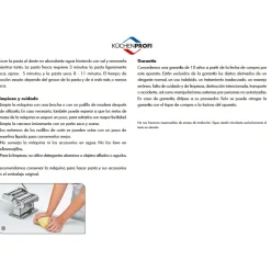 Máquina para pasta Kuchenprofi
