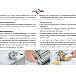 Máquina para pasta Kuchenprofi