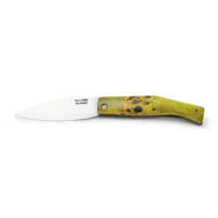Navaja de acero inoxidable con mango de madera Pallarès