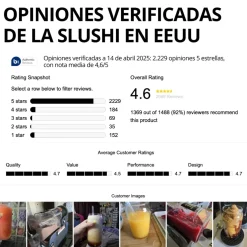 Ninja Slushi: Máquina de granizados y bebidas heladas