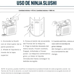 Ninja Slushi: Máquina de granizados y bebidas heladas