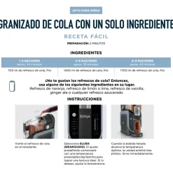 Ninja Slushi: Máquina de granizados y bebidas heladas