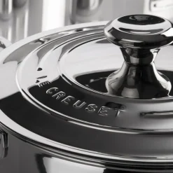 Olla acero inox con tapa 18 cm 3-PLY Le Creuset