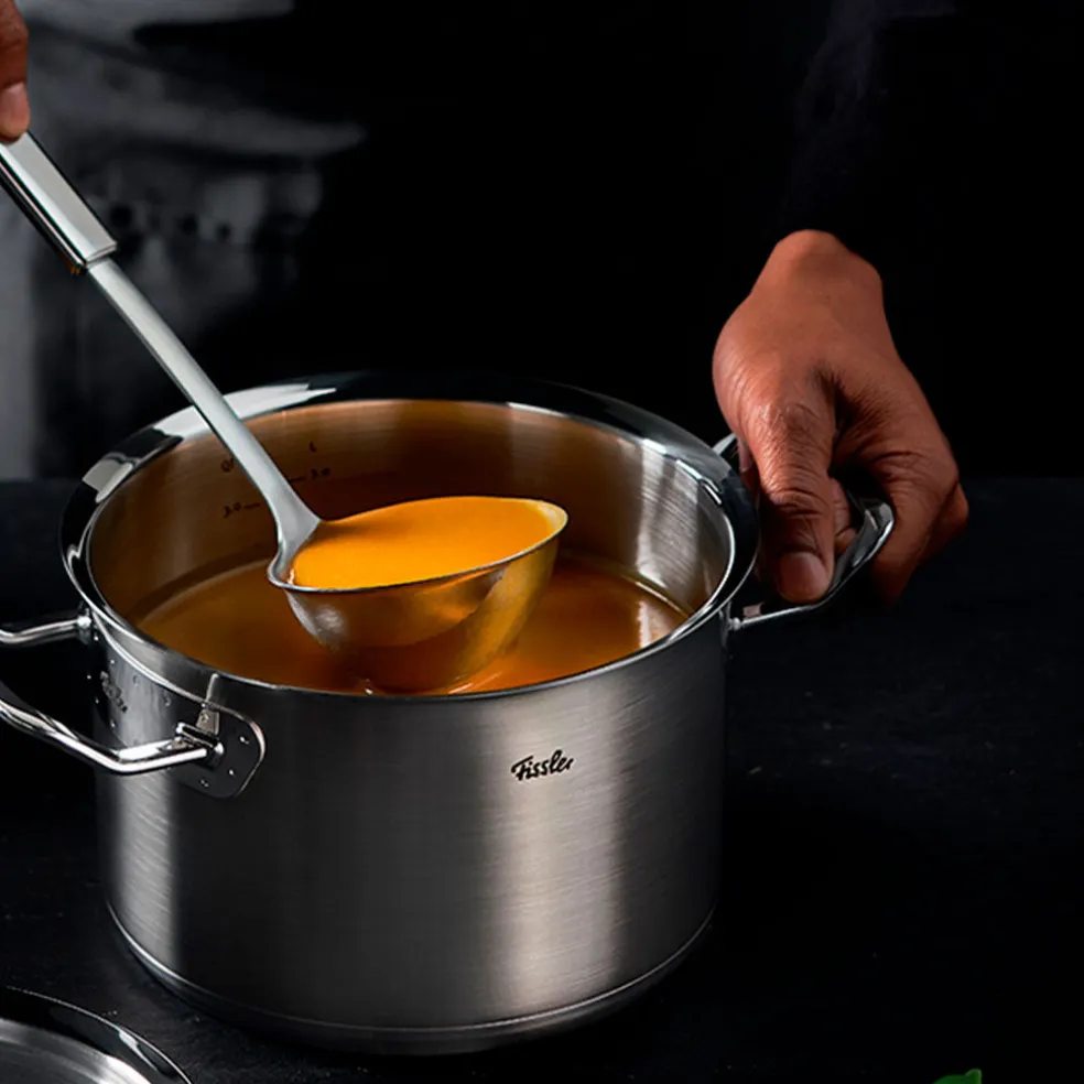 Olla acero inoxidable con tapa de cristal Original-Profi Collection® Fissler