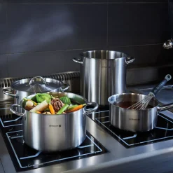 Olla alta de acero inoxidable Prim Appety de De Buyer