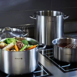 Olla alta de acero inoxidable Prim Appety de De Buyer