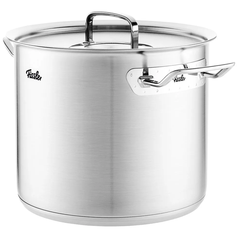 Olla alta de acero inoxidable con tapa Original-Profi Collection® Fissler