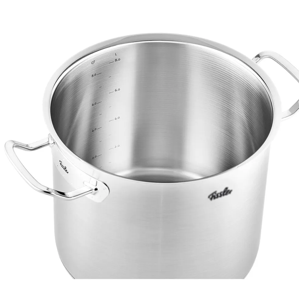 Olla alta de acero inoxidable con tapa Original-Profi Collection® Fissler