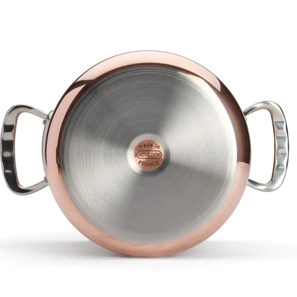 Olla alta de cobre Prima Matera De Buyer (inducción)