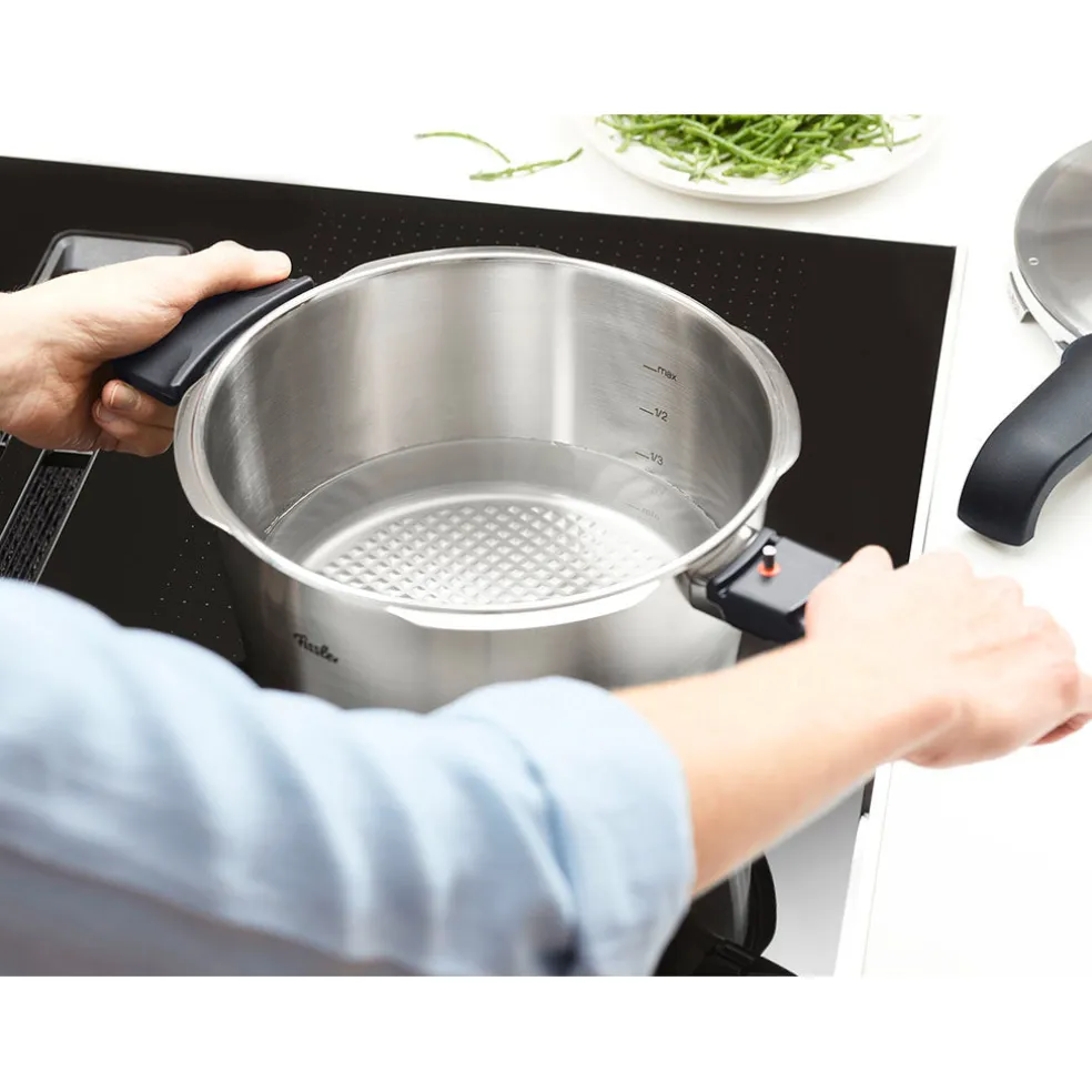 Olla a presión con cestillo (de 2,5 a 8 L) Vitavit Premium Fissler