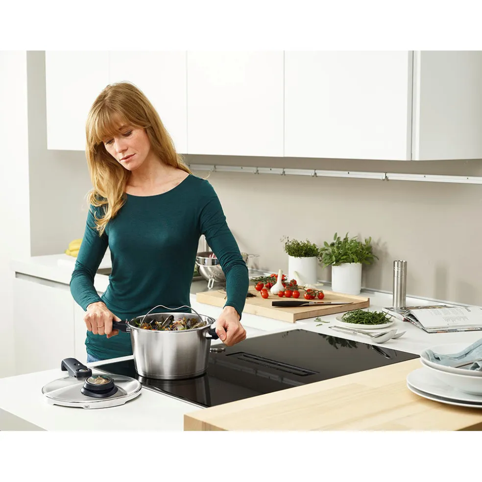 Olla a presión con cestillo (de 2,5 a 8 L) Vitavit Premium Fissler