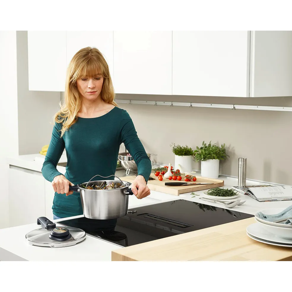 Olla a presión con cestillo (de 2,5 a 8 L) Vitavit Premium Fissler