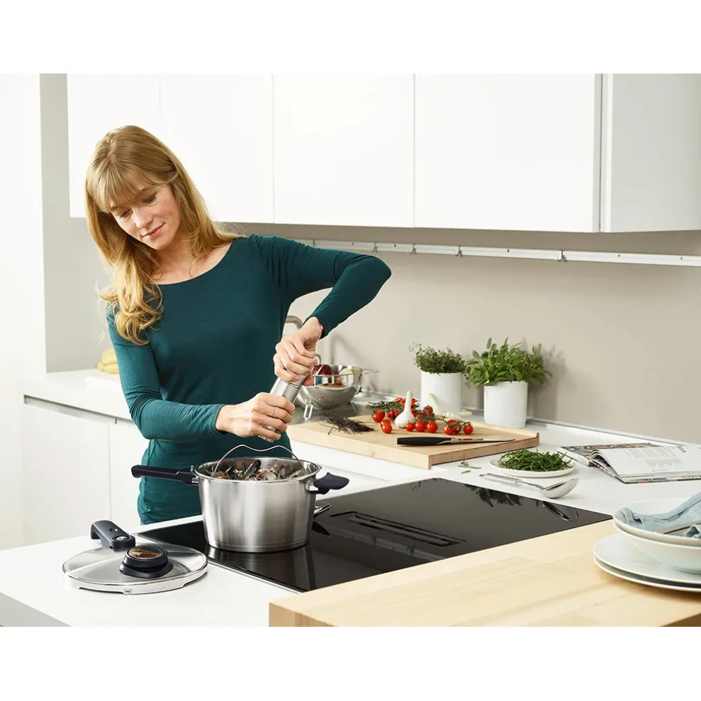 Olla a presión con cestillo (de 2,5 a 8 L) Vitavit Premium Fissler