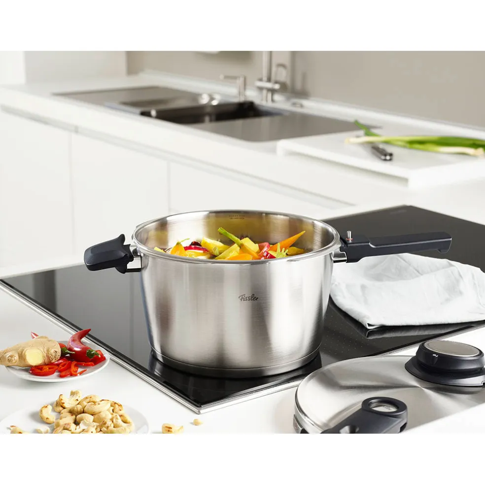Olla a presión con cestillo (de 2,5 a 8 L) Vitavit Premium Fissler