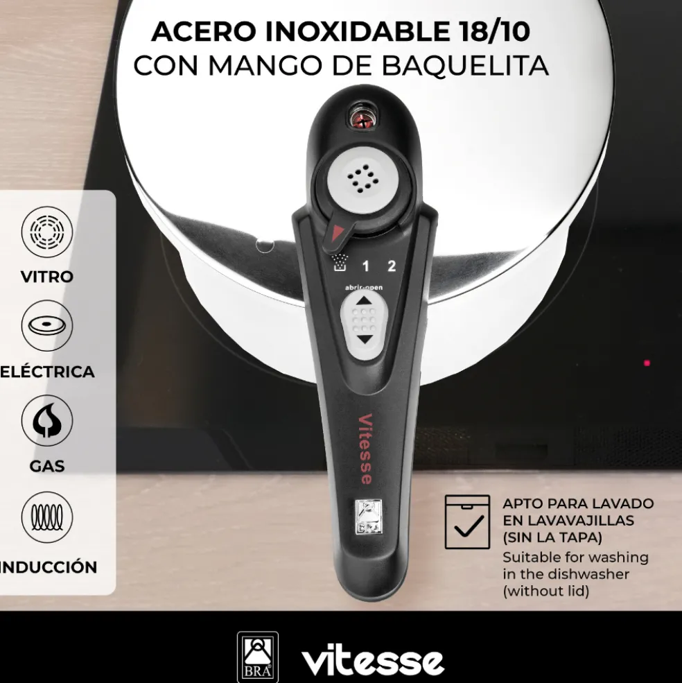 Olla a presión Vitesse BRA