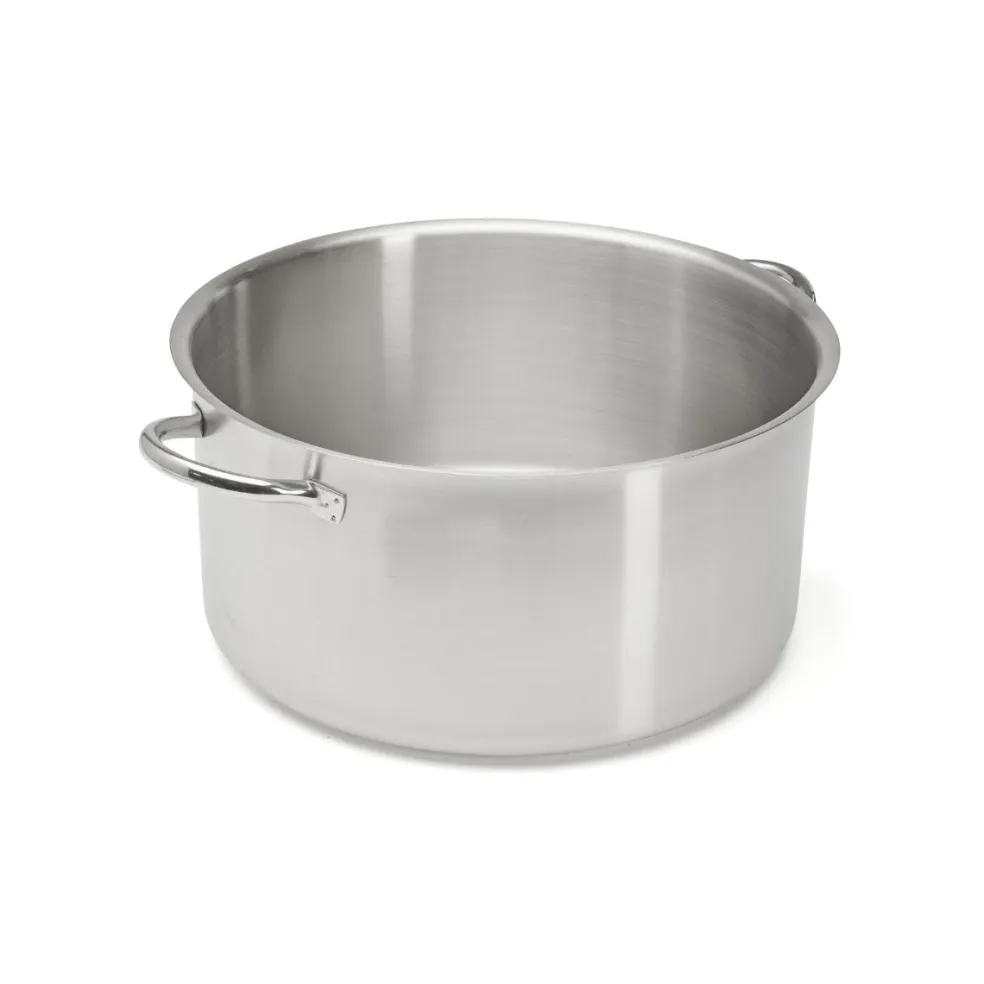 Olla baja de acero inoxidable Prim Appety de De Buyer