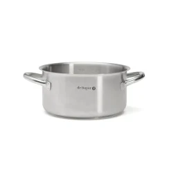 Olla baja de acero inoxidable Prim Appety de De Buyer