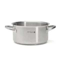Olla baja de acero inoxidable Prim Appety de De Buyer