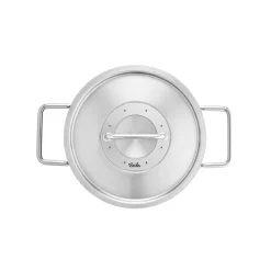 Olla con tapa de acero inoxidable Pure Fissler