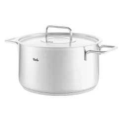Olla con tapa de acero inoxidable Pure Fissler
