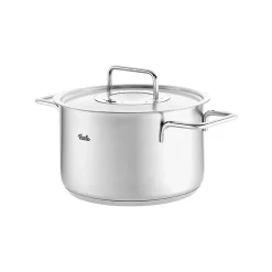 Olla con tapa de acero inoxidable Pure Fissler