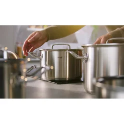 Olla de acero inoxidable con tapa Original-Profi Collection® Fissler