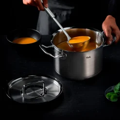 Olla de acero inoxidable con tapa Original-Profi Collection® Fissler