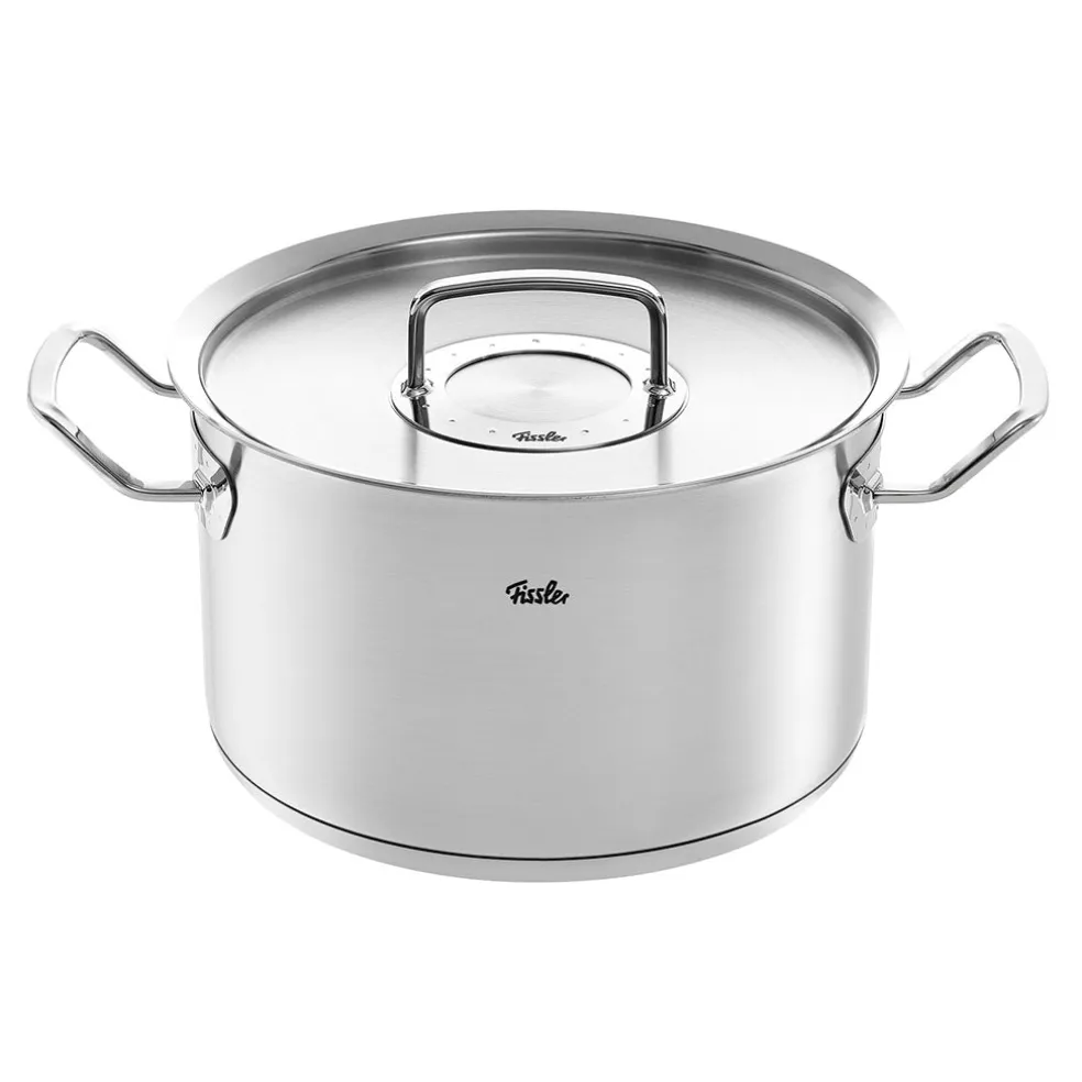 Olla de acero inoxidable con tapa Original-Profi Collection® Fissler
