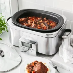 Olla de cocción lenta multifunción Elite de acero inoxidable GreenPan