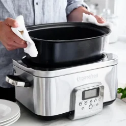 Olla de cocción lenta multifunción Elite de acero inoxidable GreenPan