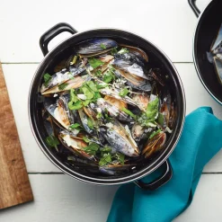 Olla esmaltada para mejillones KitchenCraft